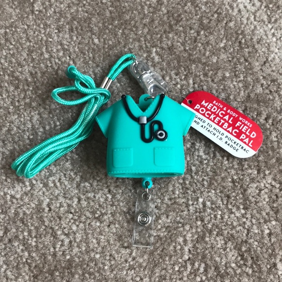 Bath & Body Works Other - NWT Bath & Body Works Green Scrub Pocketbac Holder
